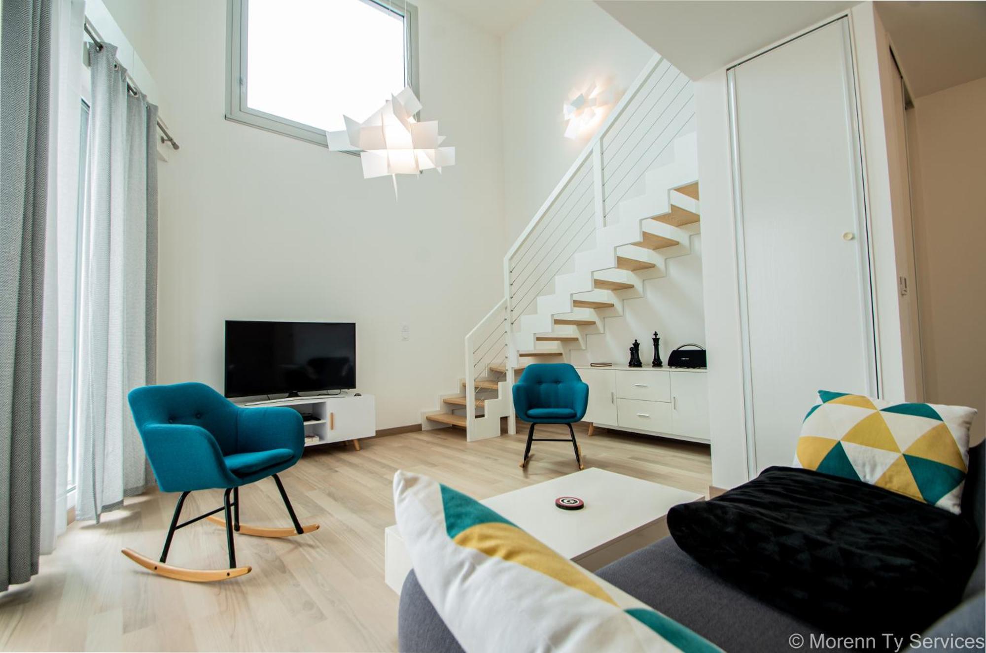 شقة Triplex Terrasse Proche Metro - Ty Ar Mabilay رينز المظهر الخارجي الصورة