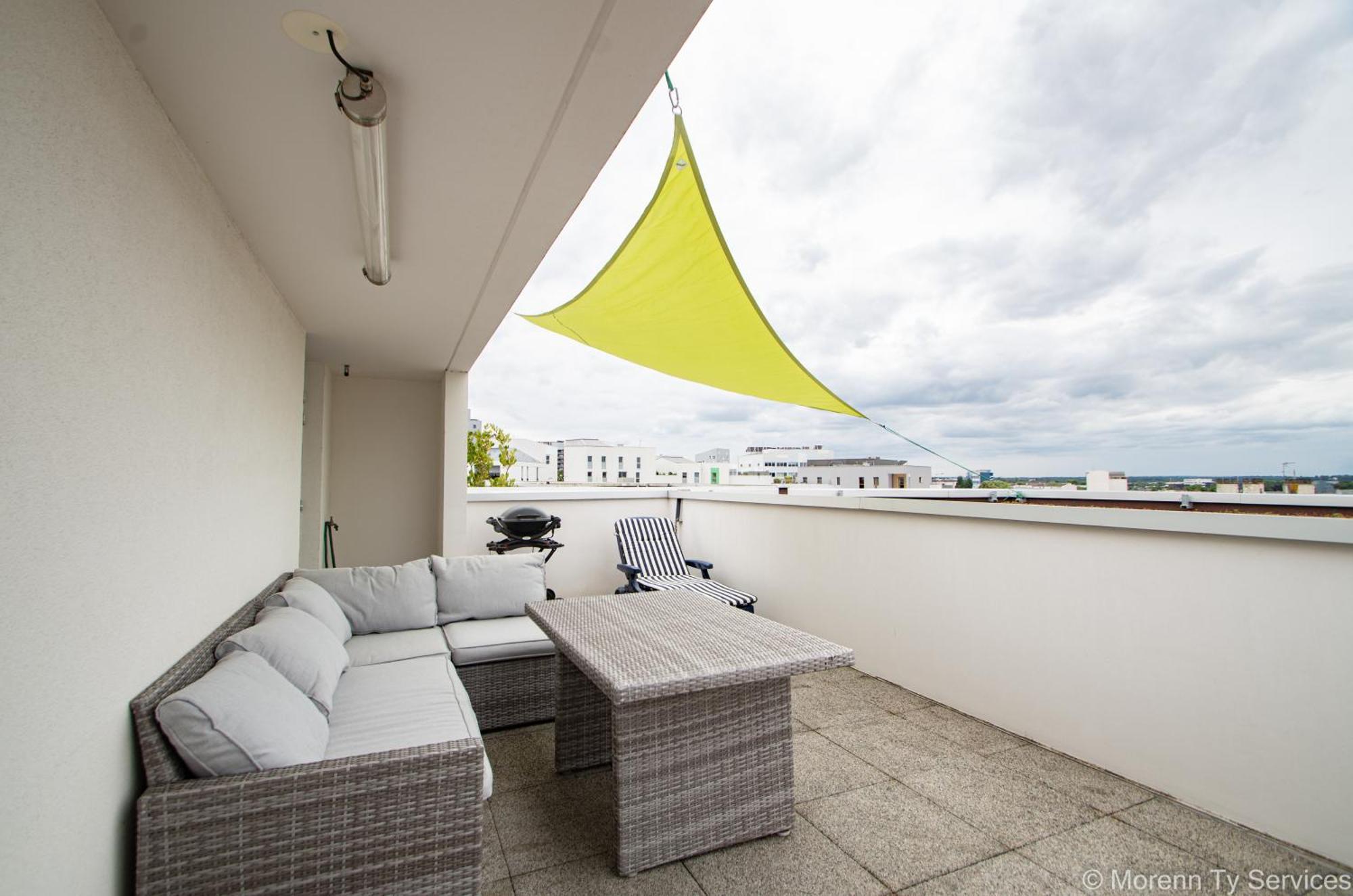 شقة Triplex Terrasse Proche Metro - Ty Ar Mabilay رينز المظهر الخارجي الصورة