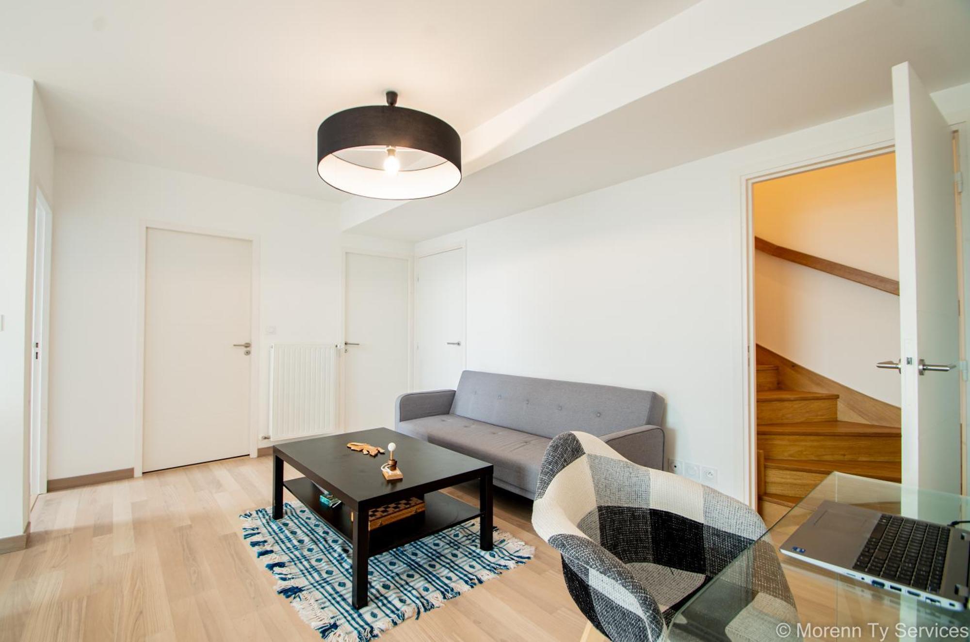 شقة Triplex Terrasse Proche Metro - Ty Ar Mabilay رينز المظهر الخارجي الصورة