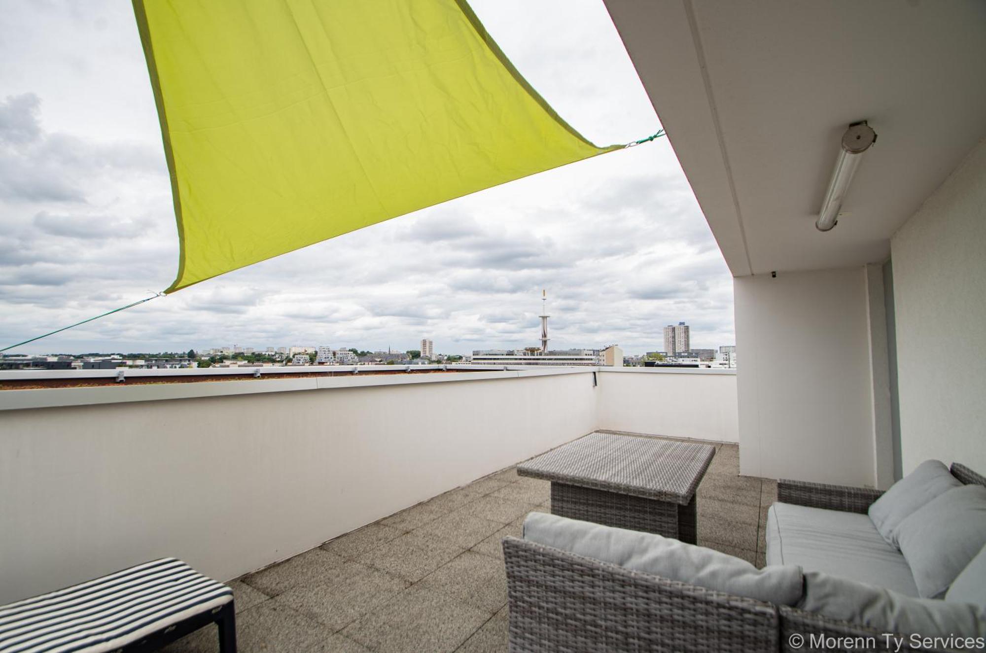 شقة Triplex Terrasse Proche Metro - Ty Ar Mabilay رينز المظهر الخارجي الصورة